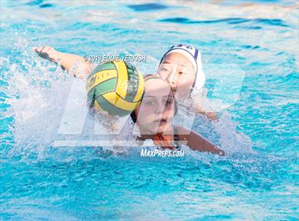 Thumbnail 2 in Notre Dame (SO) vs. Poly-Riverside (Los Altos Tournament) photogallery.