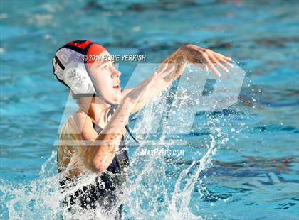 Thumbnail 2 in Notre Dame (SO) vs. Poly-Riverside (Los Altos Tournament) photogallery.