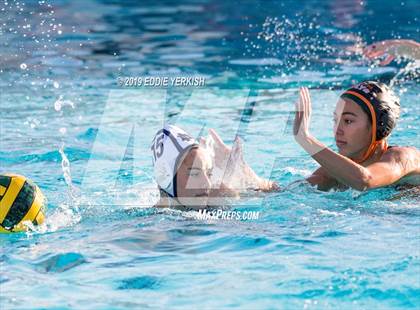 Thumbnail 1 in Notre Dame (SO) vs. Poly-Riverside (Los Altos Tournament) photogallery.