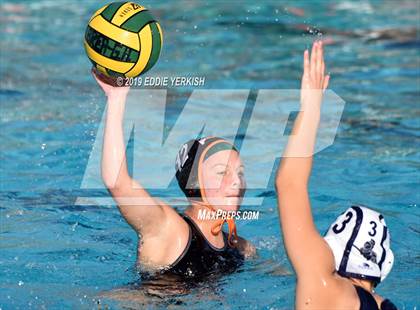 Thumbnail 3 in Notre Dame (SO) vs. Poly-Riverside (Los Altos Tournament) photogallery.