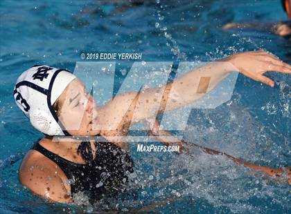 Thumbnail 3 in Notre Dame (SO) vs. Poly-Riverside (Los Altos Tournament) photogallery.