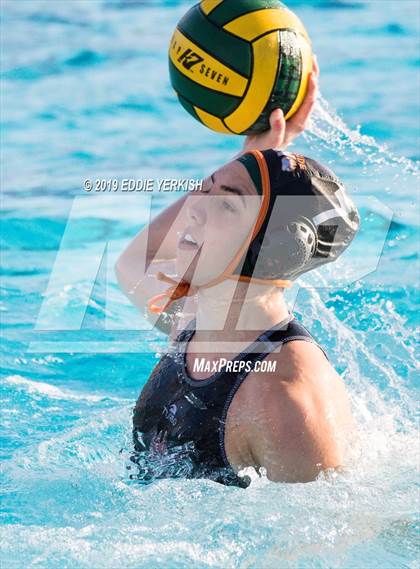 Thumbnail 1 in Notre Dame (SO) vs. Poly-Riverside (Los Altos Tournament) photogallery.