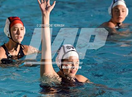 Thumbnail 1 in Notre Dame (SO) vs. Poly-Riverside (Los Altos Tournament) photogallery.