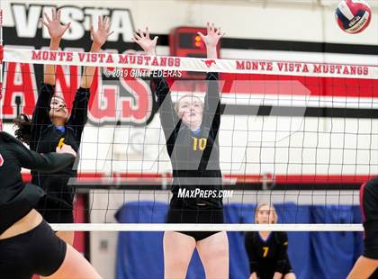 Thumbnail 1 in Foothill vs. Monte Vista (CIF NCS D1 Quarterfinal) photogallery.