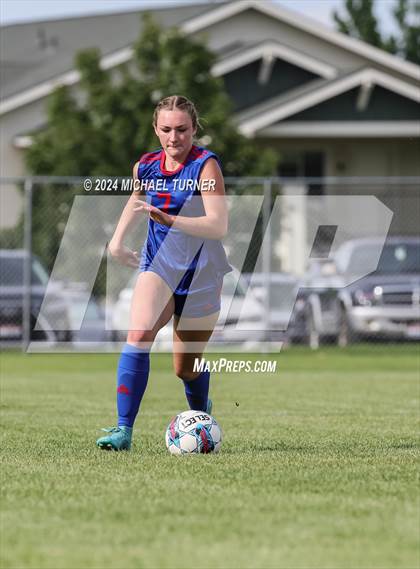 Thumbnail 2 in Sandpoint vs Coeur d'Alene (Scrimmage) photogallery.