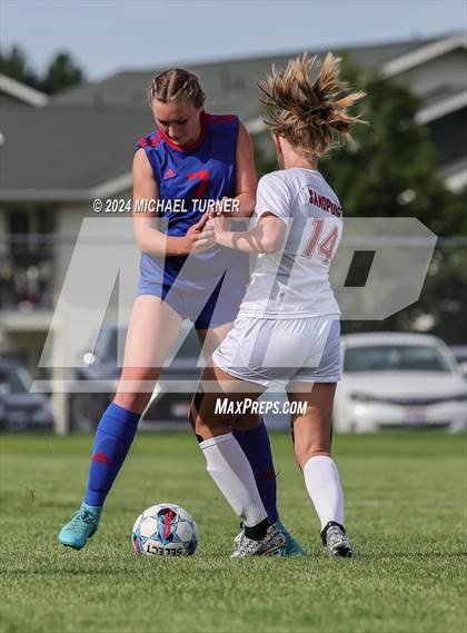 Thumbnail 3 in Sandpoint vs Coeur d'Alene (Scrimmage) photogallery.
