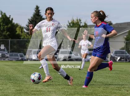 Thumbnail 2 in Sandpoint vs Coeur d'Alene (Scrimmage) photogallery.
