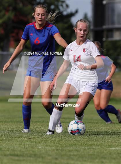 Thumbnail 1 in Sandpoint vs Coeur d'Alene (Scrimmage) photogallery.