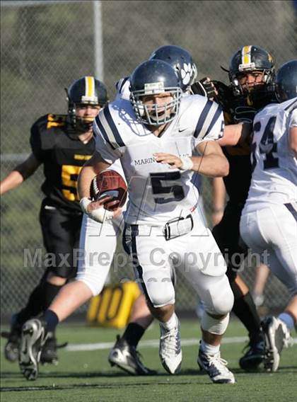 Thumbnail 1 in Marin Catholic @ Bishop O'Dowd (CIF NCS D3 Playoffs) photogallery.