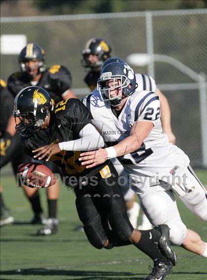 Thumbnail 2 in Marin Catholic @ Bishop O'Dowd (CIF NCS D3 Playoffs) photogallery.