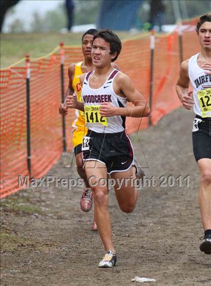 Thumbnail 3 in CIF State Cross Country Championships (D2 Boys) photogallery.