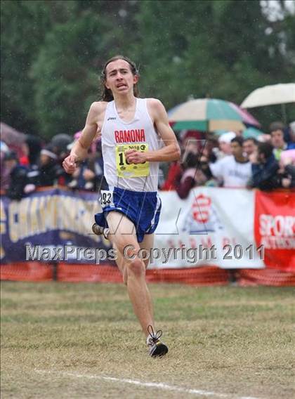 Thumbnail 1 in CIF State Cross Country Championships (D2 Boys) photogallery.