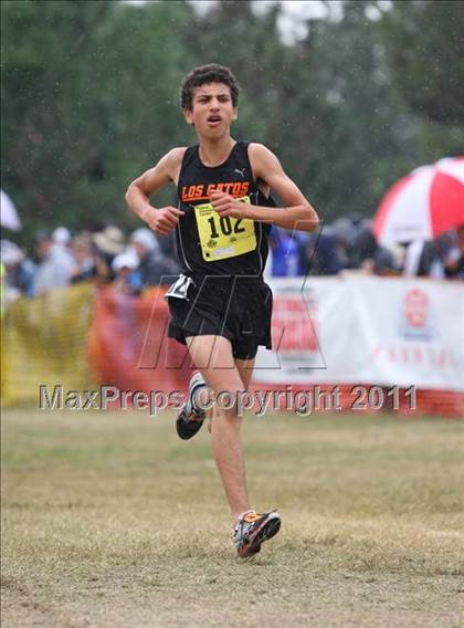 Thumbnail 2 in CIF State Cross Country Championships (D2 Boys) photogallery.