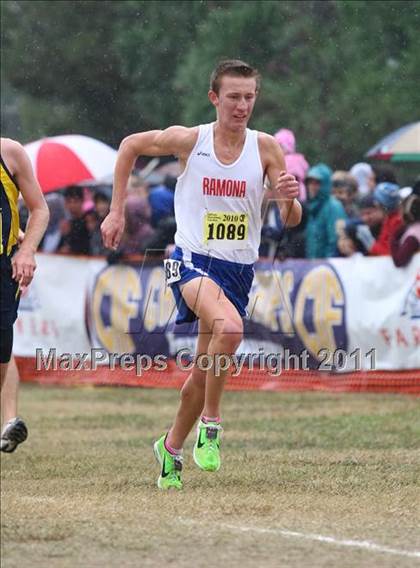 Thumbnail 1 in CIF State Cross Country Championships (D2 Boys) photogallery.
