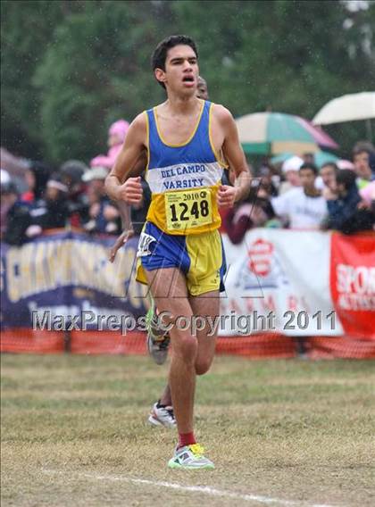 Thumbnail 3 in CIF State Cross Country Championships (D2 Boys) photogallery.