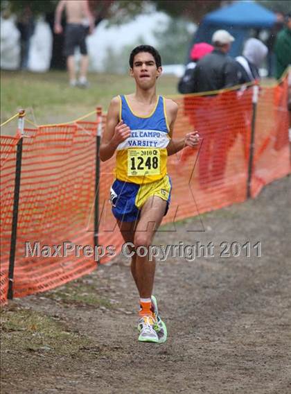 Thumbnail 1 in CIF State Cross Country Championships (D2 Boys) photogallery.