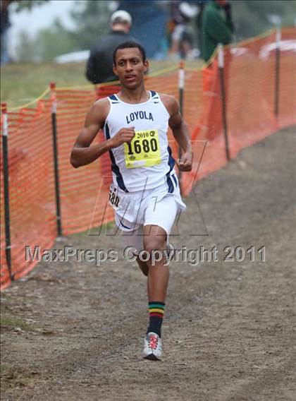 Thumbnail 3 in CIF State Cross Country Championships (D2 Boys) photogallery.