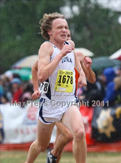 Thumbnail 1 in CIF State Cross Country Championships (D2 Boys) photogallery.