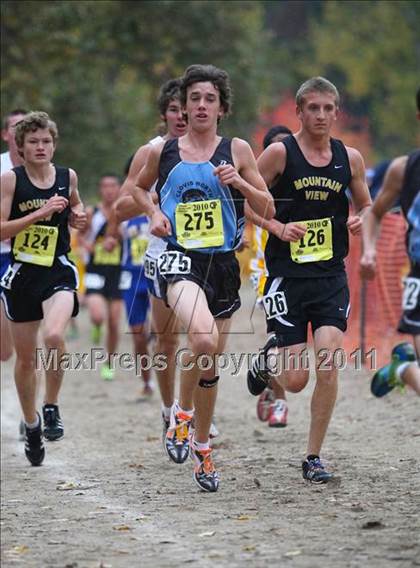 Thumbnail 3 in CIF State Cross Country Championships (D2 Boys) photogallery.