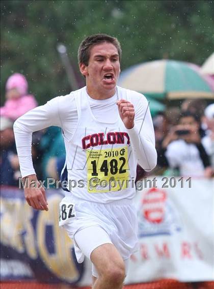 Thumbnail 2 in CIF State Cross Country Championships (D2 Boys) photogallery.
