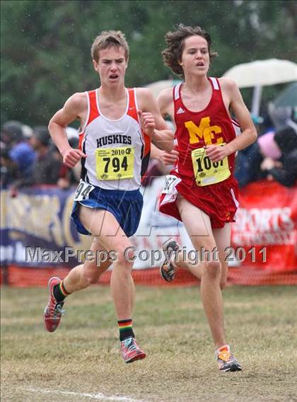 Thumbnail 2 in CIF State Cross Country Championships (D2 Boys) photogallery.