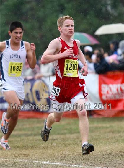 Thumbnail 3 in CIF State Cross Country Championships (D2 Boys) photogallery.