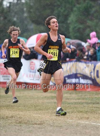 Thumbnail 2 in CIF State Cross Country Championships (D2 Boys) photogallery.