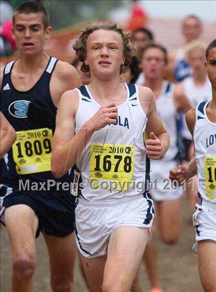 Thumbnail 3 in CIF State Cross Country Championships (D2 Boys) photogallery.