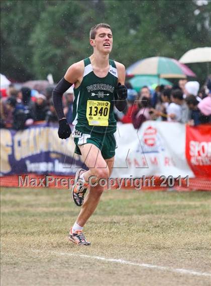 Thumbnail 1 in CIF State Cross Country Championships (D2 Boys) photogallery.
