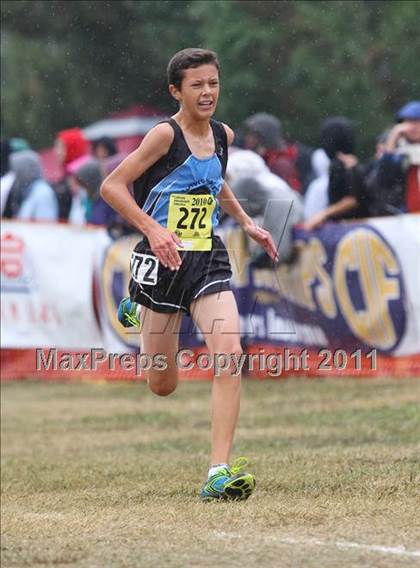 Thumbnail 1 in CIF State Cross Country Championships (D2 Boys) photogallery.