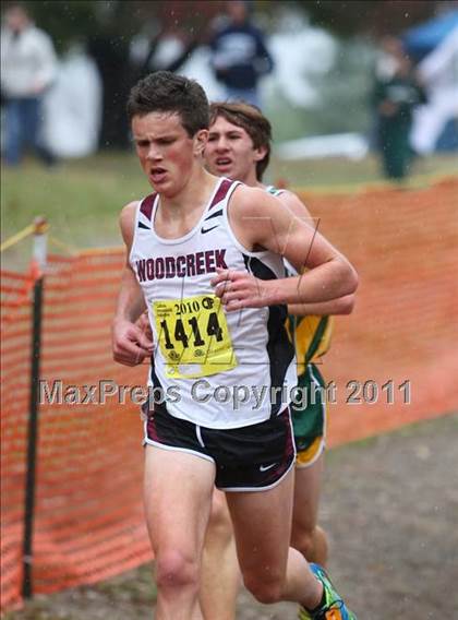Thumbnail 2 in CIF State Cross Country Championships (D2 Boys) photogallery.
