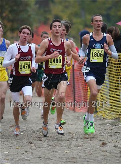 Thumbnail 1 in CIF State Cross Country Championships (D2 Boys) photogallery.
