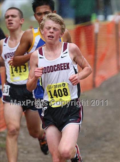 Thumbnail 1 in CIF State Cross Country Championships (D2 Boys) photogallery.