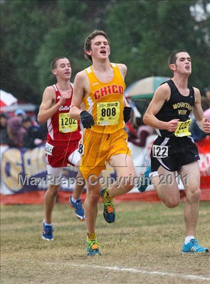 Thumbnail 3 in CIF State Cross Country Championships (D2 Boys) photogallery.