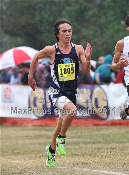 Thumbnail 3 in CIF State Cross Country Championships (D2 Boys) photogallery.