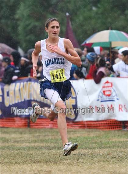 Thumbnail 2 in CIF State Cross Country Championships (D2 Boys) photogallery.