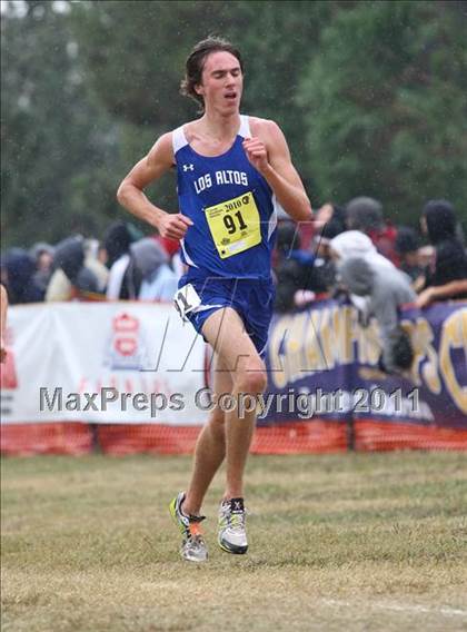 Thumbnail 1 in CIF State Cross Country Championships (D2 Boys) photogallery.