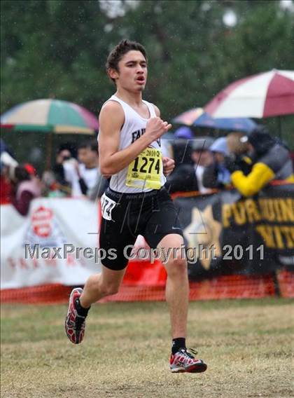 Thumbnail 1 in CIF State Cross Country Championships (D2 Boys) photogallery.