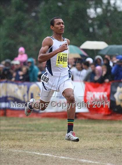 Thumbnail 3 in CIF State Cross Country Championships (D2 Boys) photogallery.