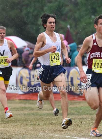 Thumbnail 1 in CIF State Cross Country Championships (D2 Boys) photogallery.