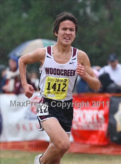 Thumbnail 3 in CIF State Cross Country Championships (D2 Boys) photogallery.