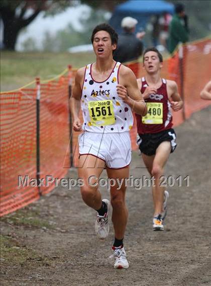 Thumbnail 2 in CIF State Cross Country Championships (D2 Boys) photogallery.
