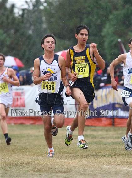 Thumbnail 2 in CIF State Cross Country Championships (D2 Boys) photogallery.