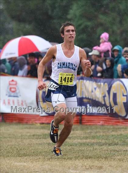 Thumbnail 3 in CIF State Cross Country Championships (D2 Boys) photogallery.