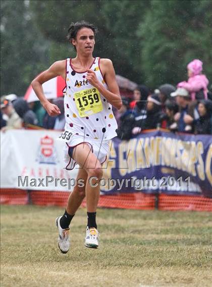 Thumbnail 1 in CIF State Cross Country Championships (D2 Boys) photogallery.