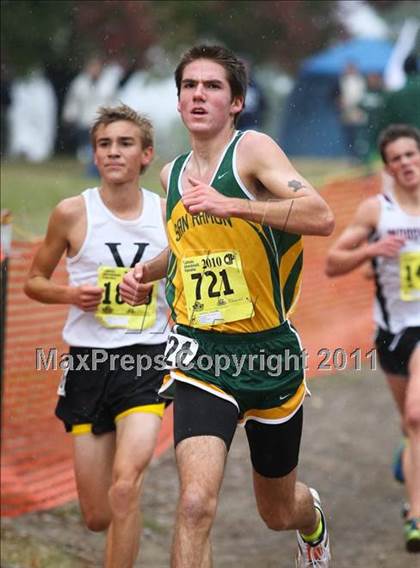 Thumbnail 1 in CIF State Cross Country Championships (D2 Boys) photogallery.
