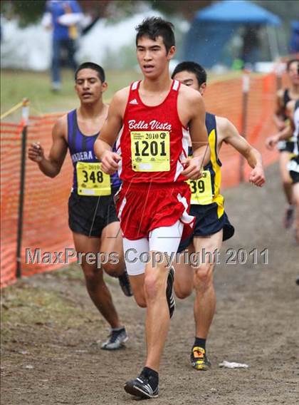 Thumbnail 1 in CIF State Cross Country Championships (D2 Boys) photogallery.