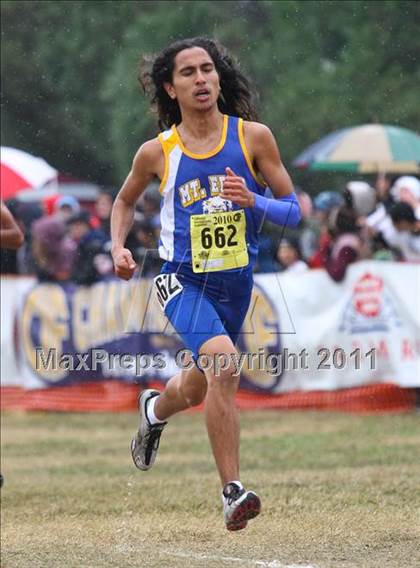 Thumbnail 1 in CIF State Cross Country Championships (D2 Boys) photogallery.