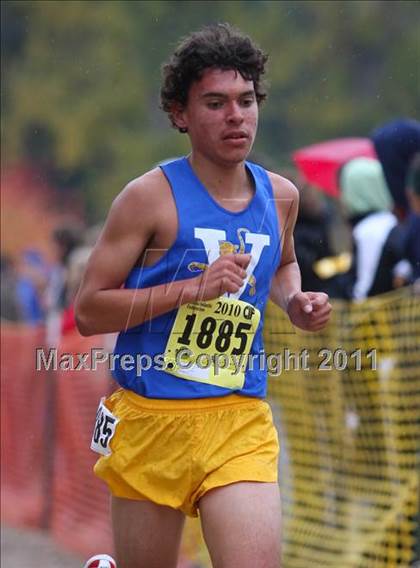 Thumbnail 1 in CIF State Cross Country Championships (D2 Boys) photogallery.