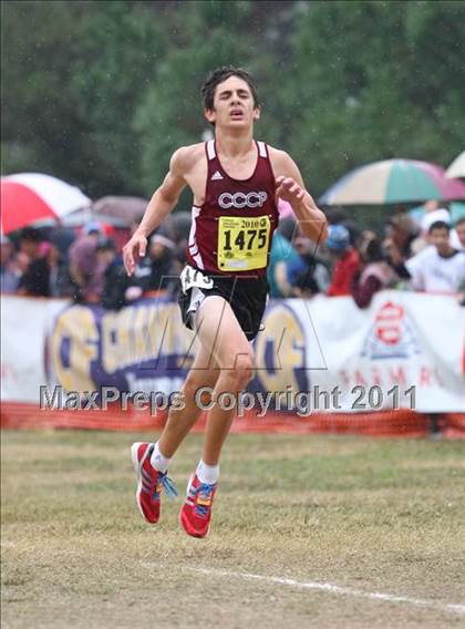 Thumbnail 1 in CIF State Cross Country Championships (D2 Boys) photogallery.